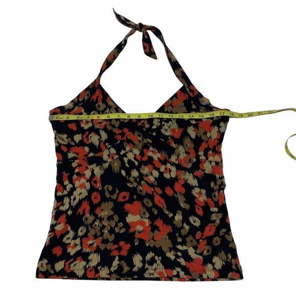 JONES New York Printed Halter Tank Top Size Large - Picture 4 of 10